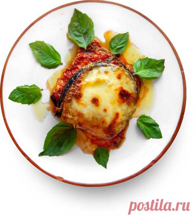 Запечёные баклажаны с сыром (Melanzane alla Parmigiana)