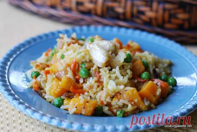 Пилав из риса с тыквой - Cooking Palette » Cooking Palette