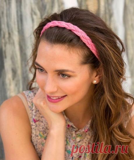 Делаем обруч из старой футболки