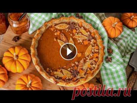Американский ТЫКВЕННЫЙ ПИРОГ | пай / тарт из тыквы | Homemade Pumpkin Pie ПРОСТОЙ РЕЦЕПТ как приготовить дома ОЧЕНЬ ВКУСНЫЙ американский тыквенный пирог, пай | самый осенний десерт, который обязательно нужно делать осенью | ...