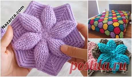 ALTIGEN YAPRAK MOTİFİ: TIĞ İŞİ BATTANİYE VE YATAK ÖRTÜSÜ - Nazarca.com 3D Flower Hexagon Blanket Crochet-Tığ işi örgü Altıgen kabartma çiçekli motif yapılışı. Bebek battaniyeleri ve Yatak örtüleri için kullanılır. Resimlerde gördüğünüz gibi her motifin farklı renkte olan büyük bir Tığ örgüsü Çift kişilik Örme yatak örtüsü yapılmış. Çeyizlik motif birleştirmeli Yatak örtüsü için oldukça şık, her mevsim baza, tekli yatak, çiftli yatak üzerine kullanabilirsiniz. 3 […]