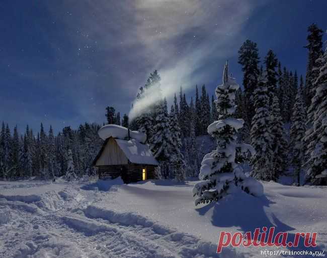 Валит дымок не спеша в поднебесье! Старый Новый год!