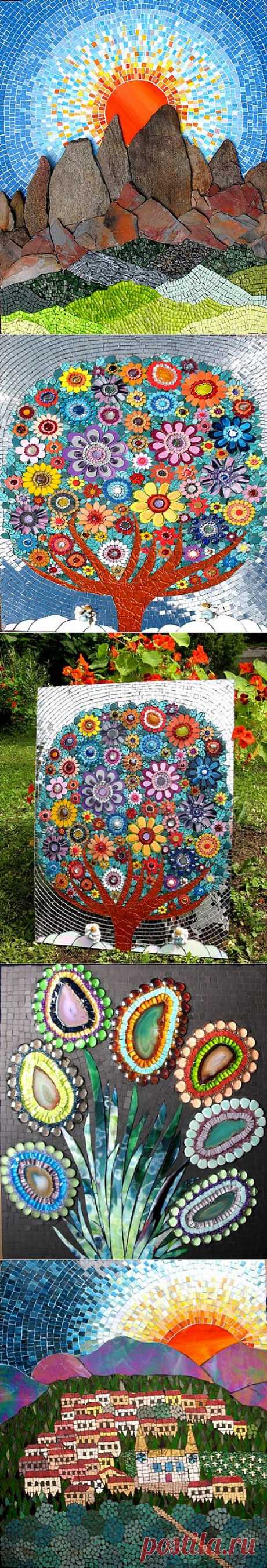 (+1) - Радость из кусочков и осколочков :) | Очумелые ручки