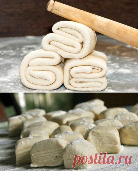 Быстрое слоеное тесто за 20 минут - Простые рецепты Овкусе.ру