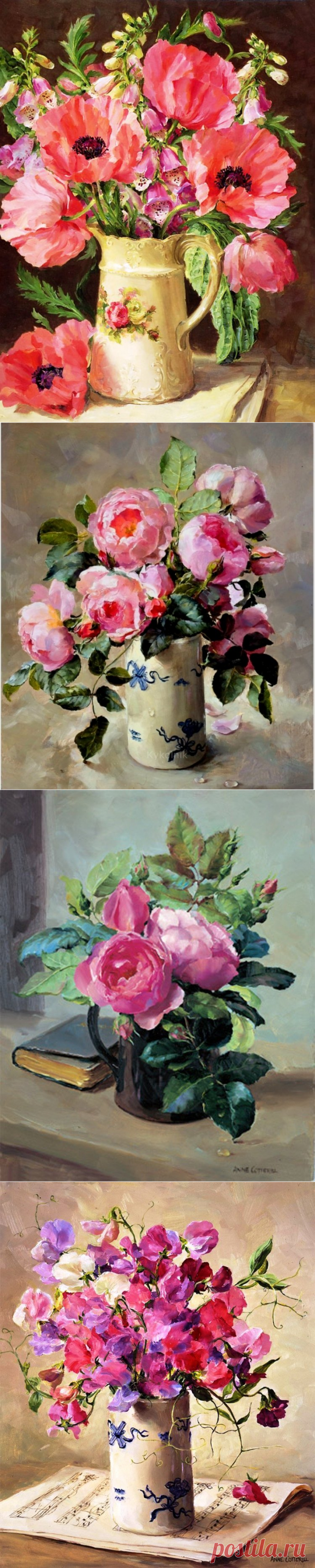 Бал цветов от Anne Cotterill..