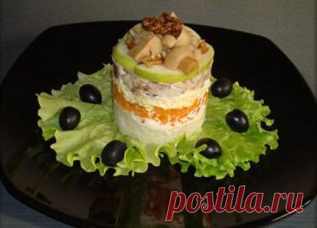 Салат Грибной пенек - праздничные рецепты с фото на e-salat.ru