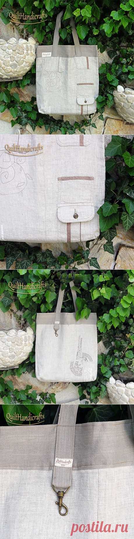 Yoga bag Baby bag Summer holiday bag Sport bag by QuiltHandicrafts