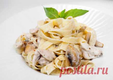 Паста с курицей и грибами - пошаговый рецепт с фото. Автор рецепта Александр - директор Cookpad . - Cookpad