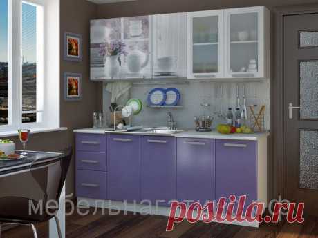 Кухонный гарнитур Акварель - купить по лучшей цене в Москве от компании &quot;МЕБЕЛЬНАГАТИНО&quot; - 85428770