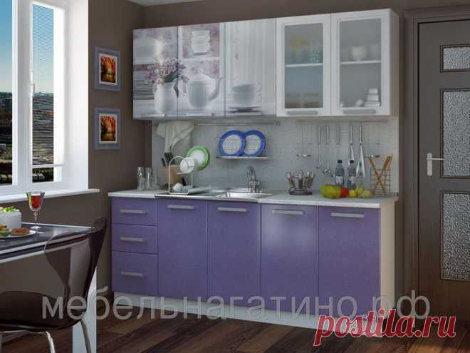 Кухонный гарнитур Акварель - купить по лучшей цене в Москве от компании "МЕБЕЛЬНАГАТИНО" - 85428770