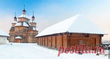 Новости                                                                                                       Зима на Запорожской Сечи, остров Хортица