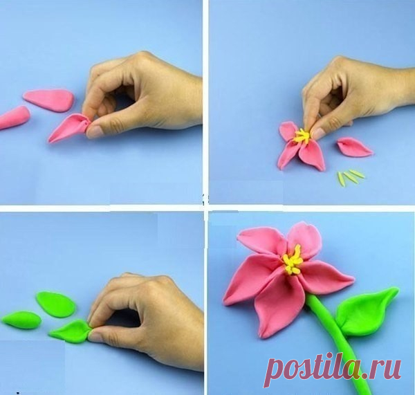 ​Красивая лепка из пластилина