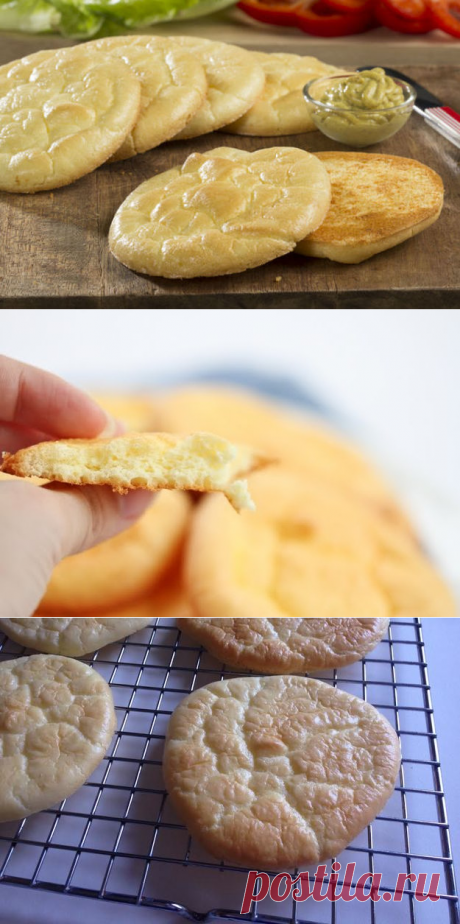 Облачный хлеб без муки. Быстро, вкусно, полезно