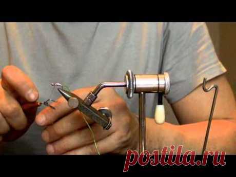 FlyTying -  reflective fly , Светоотражающая , мокрая мушка .