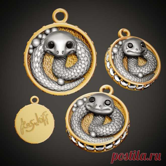 Residoff Cute Snake Jewelry Collection 2025 STL 3D models
Готовлю дроп коллекции 3d stl моделей подвесок с милыми змейками к Новому Году 2025