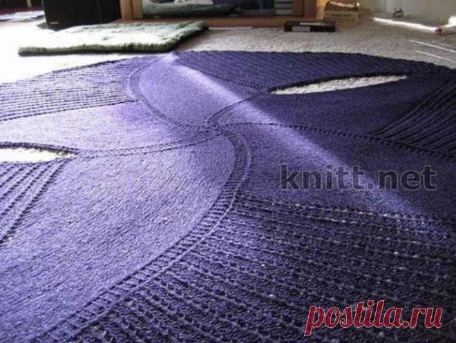 Пятиконечная шаль «Морская звезда» из категории Интересные идеи – Вязаные идеи, идеи для вязания