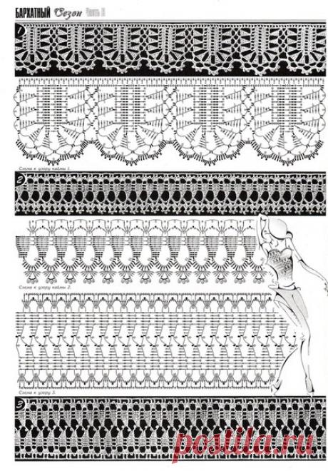 Кайма, обвязка | 385 фотографий | ВКонтакте