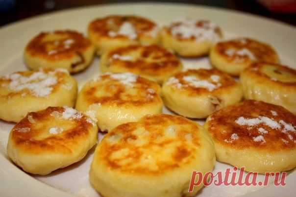 Сырники с изюмом | Хозяин и Хозяюшка