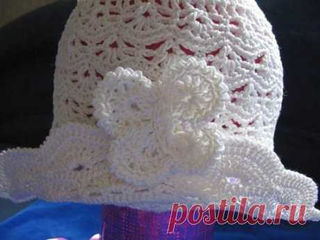 #вязание#спицами#крючком#начинающим#детям#женщинам#мужчинам
Шляпы. Детская шляпка Ангелина от *LANA*(lovelybaby)