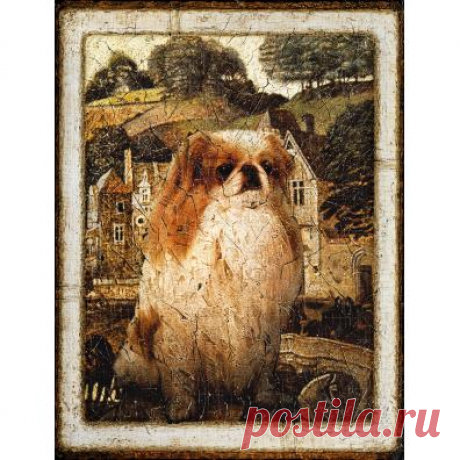 Живопись. Собаки и кошки. Художник Дмитрий Санджиев