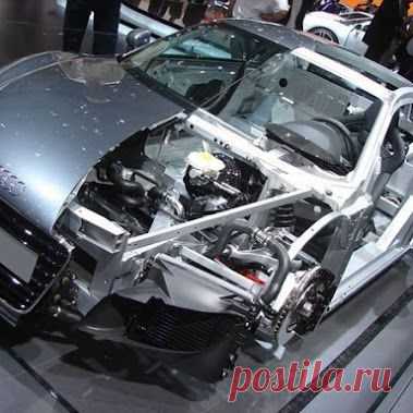 Автомобили в разрезе.﻿