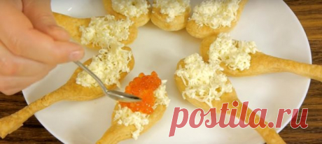 Просто заверните тесто в ложки - классный рецепт!