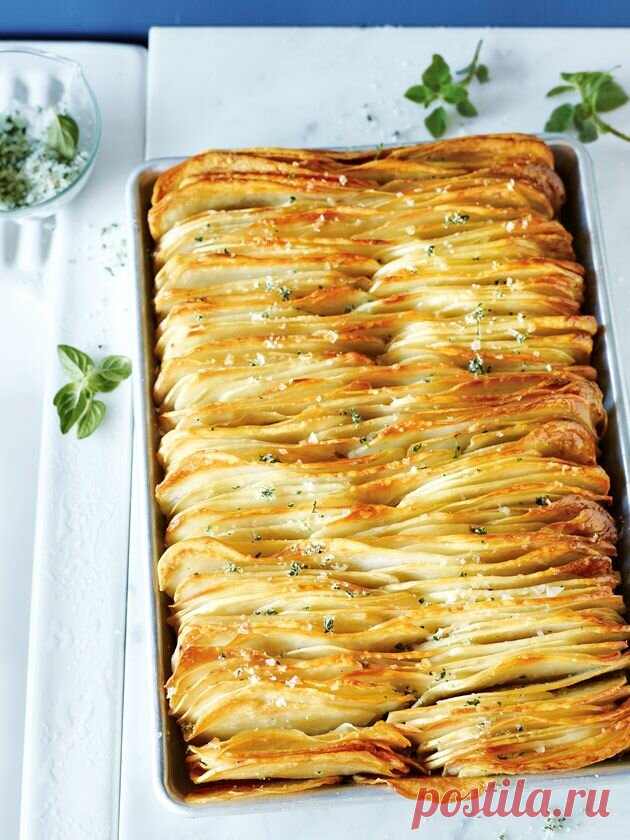 Готовим хрустящий листовой картофель / Как чипсы, только полезнее и вкуснее | Другая Кухня /Дневник фудблогера | Яндекс Дзен
