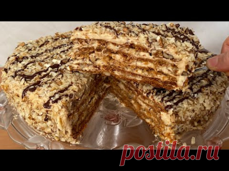 САМЫЙ ВКУСНЫЙ ОРЕХОВЫЙ ТОРТ/Вы никогда не пробовали такой торт