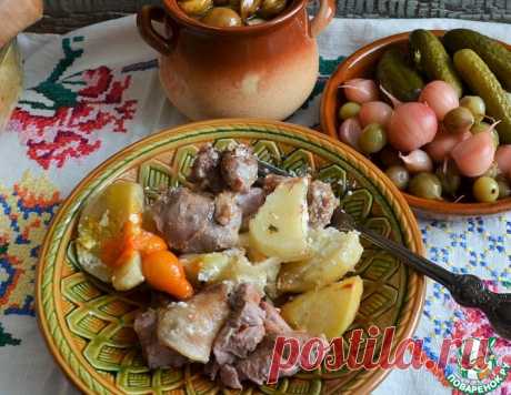 Голень индейки с картофелем – кулинарный рецепт