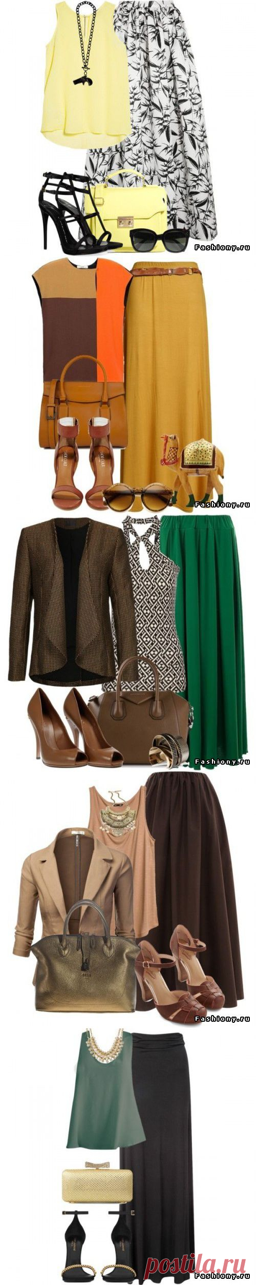 Сеты: максимум юбок! | Мода