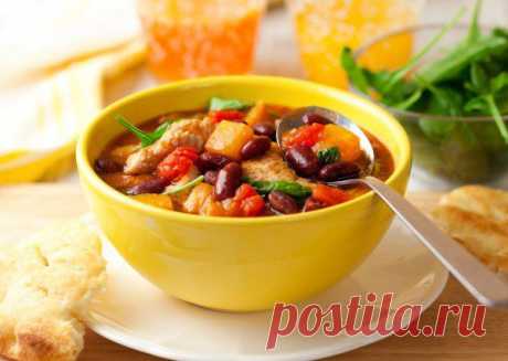 Рагу из кабачков с курицей