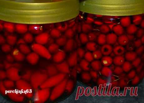 Янтарные настойки на шиповнике - Perchinka63