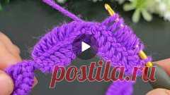 Плотный узор для вязания корзин крючком