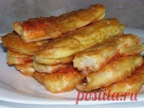 Шустрый повар.: Крабовые палочки в кляре