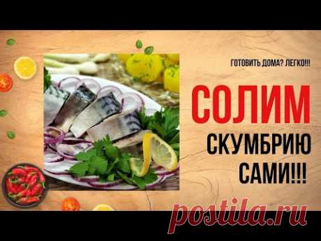 Сами солим скумбрию!!!