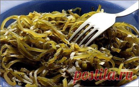 О пользе морской капусты.