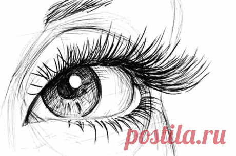 Рисуем глаз — Сделай сам, идеи для творчества - DIY Ideas