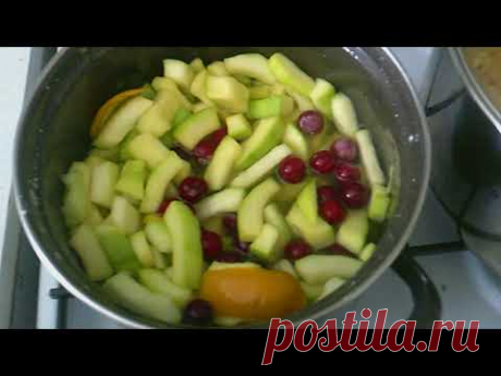 Цукаты из кабачков