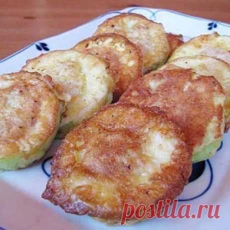 Кабачки с мясом в кляре