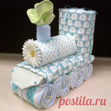 Паровозик из пеленок