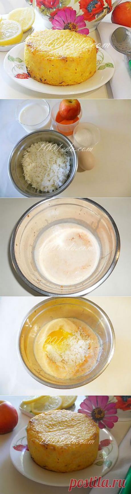 Рисовая запеканка с персиком и тыквой: рецепт с пошаговым фото - Запеканка рисовая . 1001 ЕДА вкусные рецепты с фото!