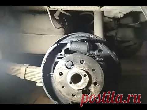 Установка заднего тормозного цилиндра от ваз на иж 2717