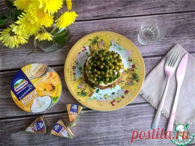 Салат с килькой в томате Кулинарный рецепт(***)