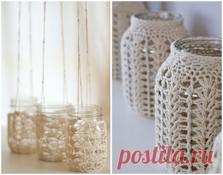 Вязаный декор: что можно сделать из остатков пряжи - Ярмарка Мастеров - ручная работа, handmade
