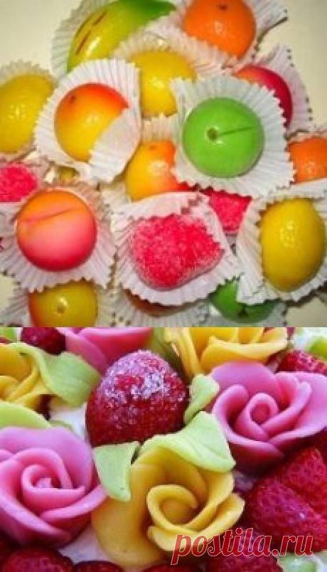 Марципан. Приготовление марципана в домашних условиях