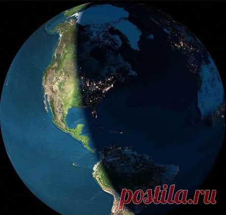 Что происходит на Земле за один день