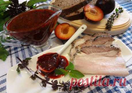 Ткемали из слив - пошаговый кулинарный рецепт на Повар.ру