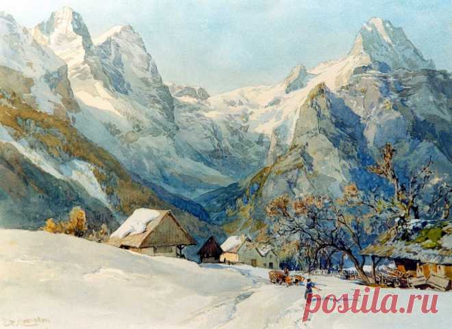 Художник Эдвард Теодор Комптон (Edward Harrison Compton)