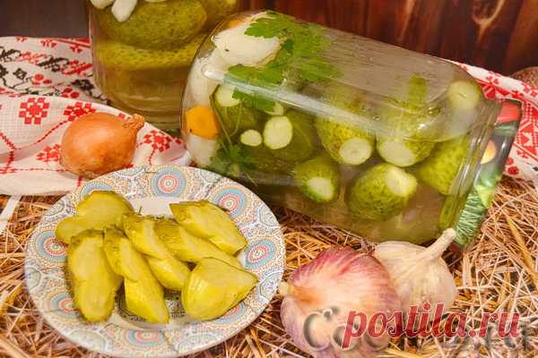 Огурчики по-польски на зиму.