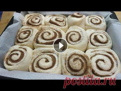 Простые булочки с корицей Очень воздушные, мягкие, нежные и ароматные! Справится с рецептом даже новичок в кулинарном деле, тесто не требует длительного вымешивания, и ваши рук...